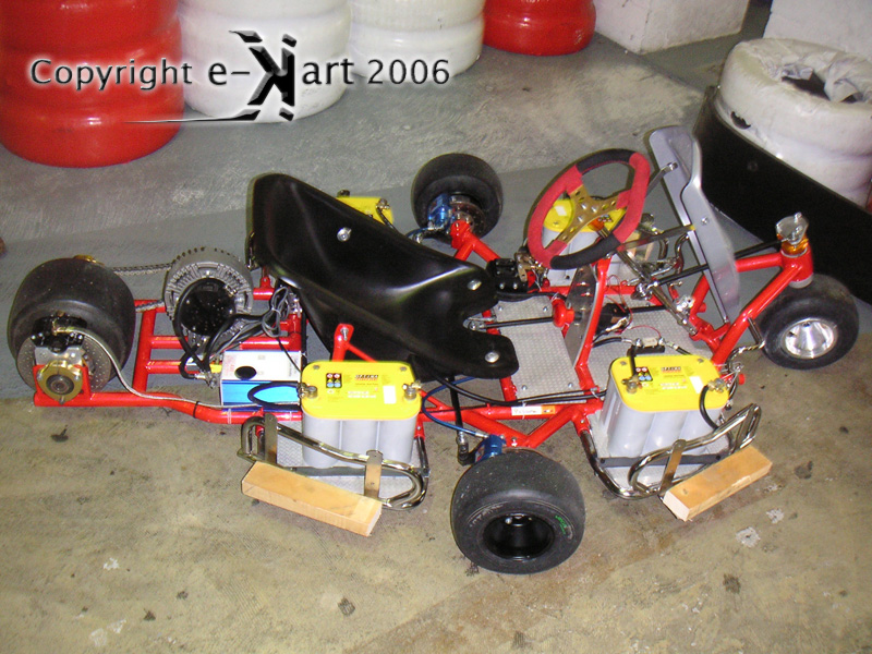 Le Kart de Comptition d'Alain Deveze, le X-Trium, dans sa version lectrique