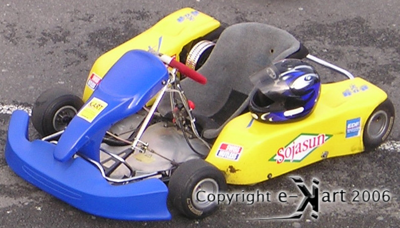 Le kart lectrique de Pierrick